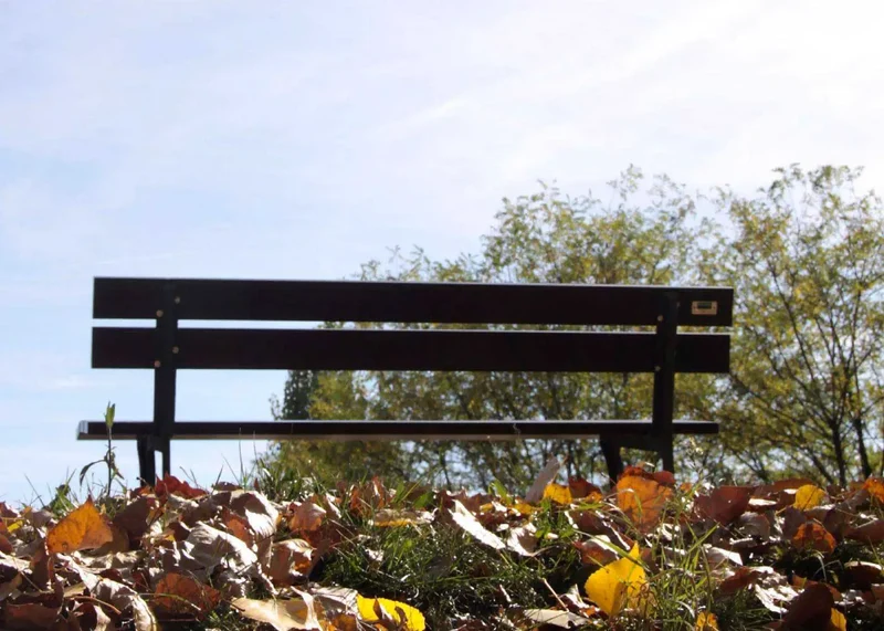 Banc en bois et fonte Bretagne