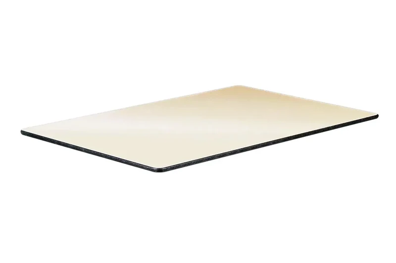 Plateau rectangulaire mélaminé 160 x 80 cm