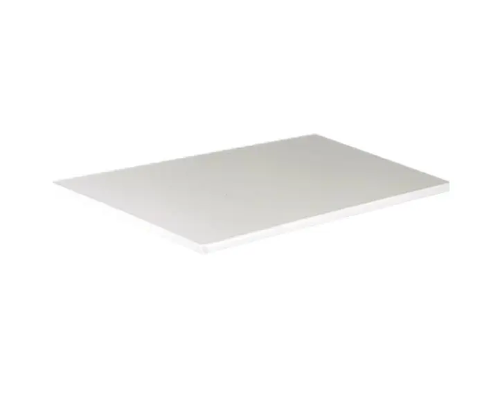 Plateau rectangulaire stratifié 120 x 80 cm