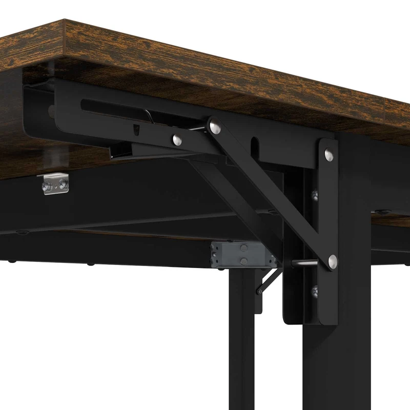 Extendable Dining Table 120 x 81.5 x 75 cm Engineered Wood