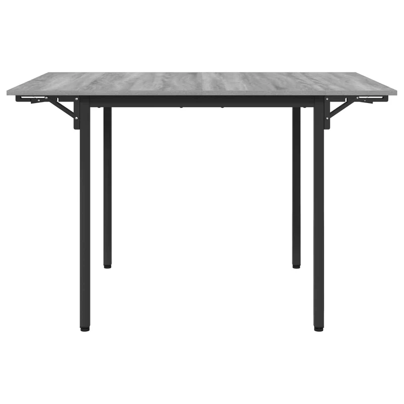 Extendable Dining Table 120 x 81.5 x 75 cm Engineered Wood