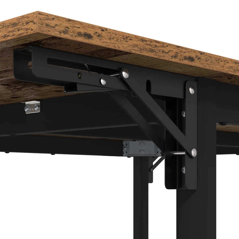 Extendable Dining Table 120 x 81.5 x 75 cm Engineered Wood