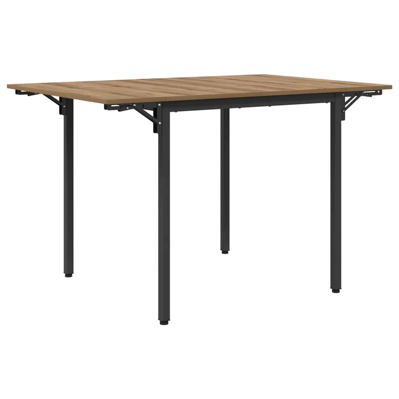 Extendable Dining Table 120 x 81.5 x 75 cm Engineered Wood