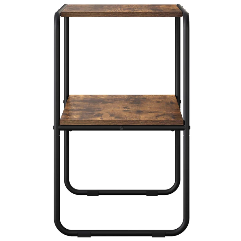 Console Table Smoked Oak 100 x 42.5 x 70 cm Engineered Wood