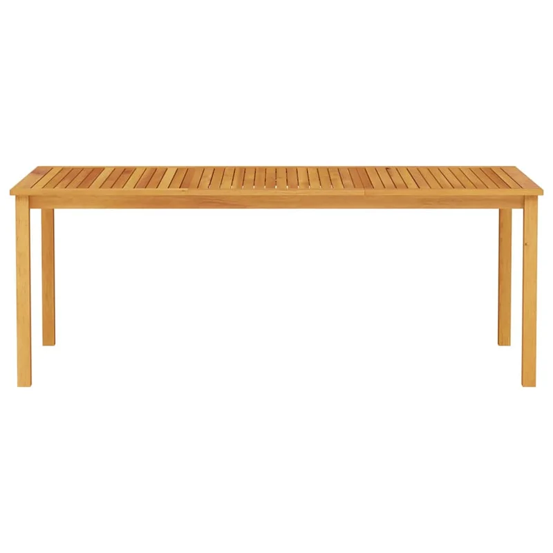 Garden Dining Set 7 pcs Brown Solid Acacia Wood