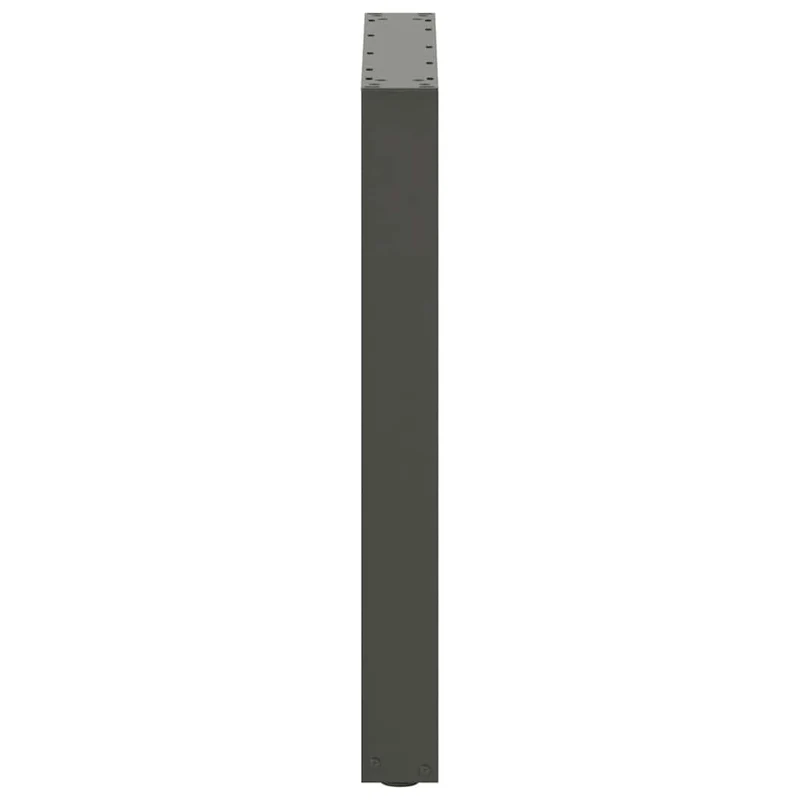 Dining Table Legs U-Shaped 3 pcs Anthracite 70x(72-73) cm Steel