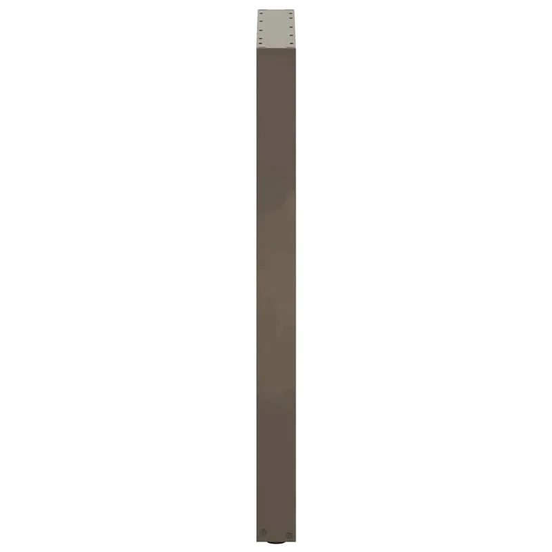 Bar Table Legs U-Shaped 2 pcs Natural Steel 60x(100-101) cm Steel