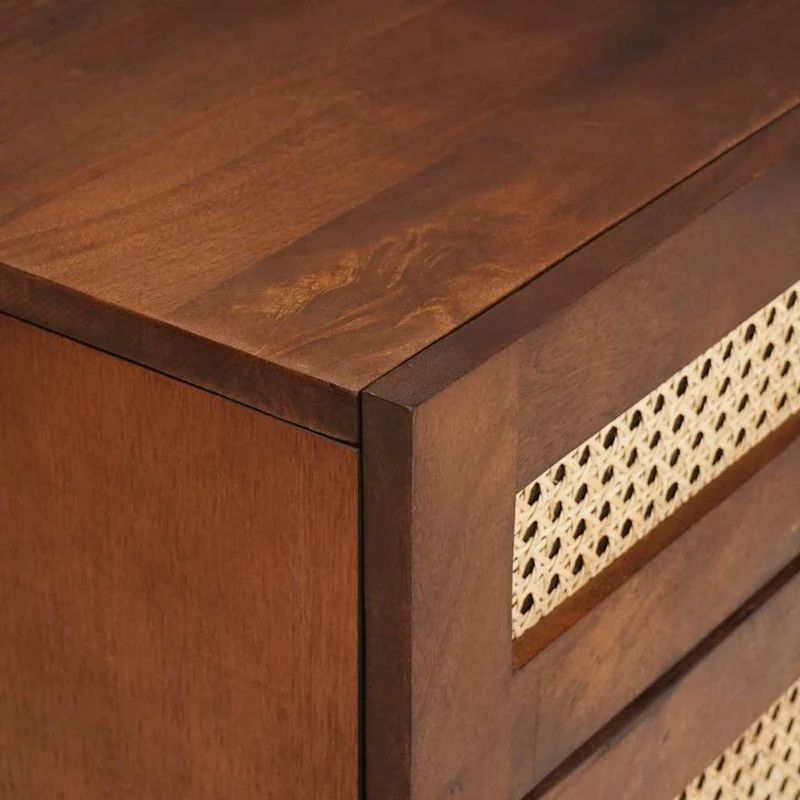 Bedside Tables with Drawer 50 x 33 x 60 cm Solid Mango Wood