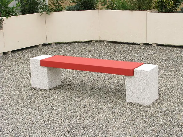 Banquette béton douglas