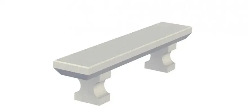 Banquette béton Chicago
