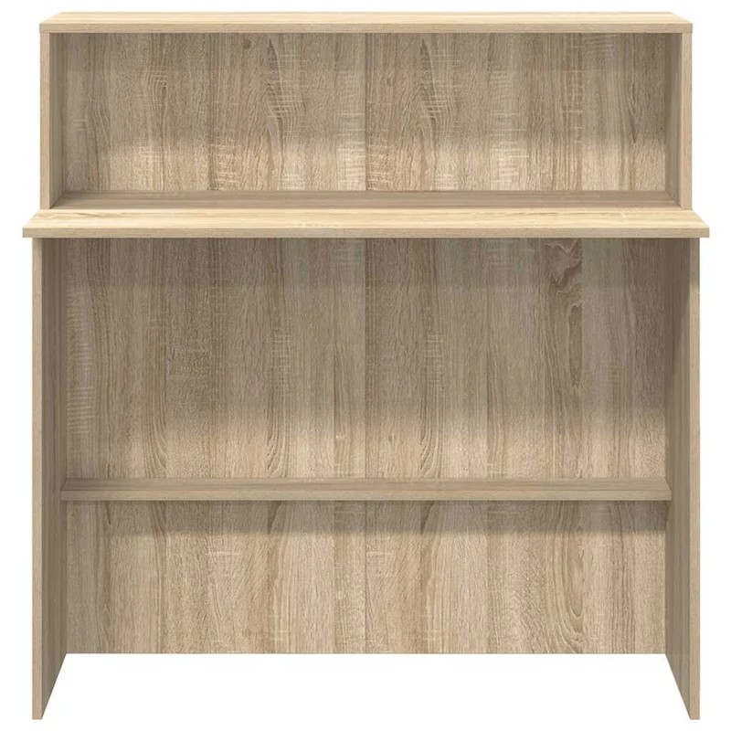 Reception Desk Sonoma Oak 100x50x103,5 cm Engineered Wood