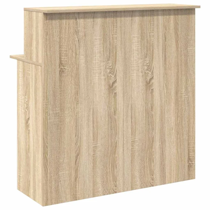 Reception Desk Sonoma Oak 100x50x103,5 cm Engineered Wood