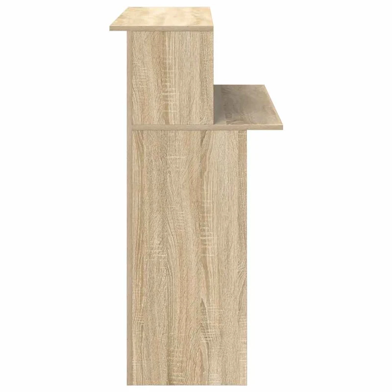 Reception Desk Sonoma Oak 100x50x103,5 cm Engineered Wood