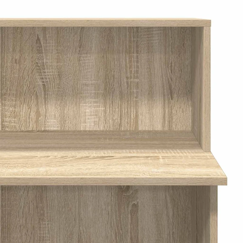 Reception Desk Sonoma Oak 100x50x103,5 cm Engineered Wood