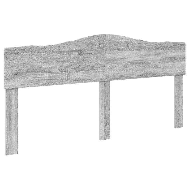 Bed Frame with Drawer Grey Sonoma 200 x 200 cm Engineer Wood