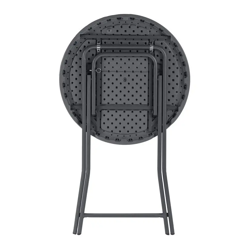 Table haute cocktail pliante plastique Ø 81 cm "Classic Collection"