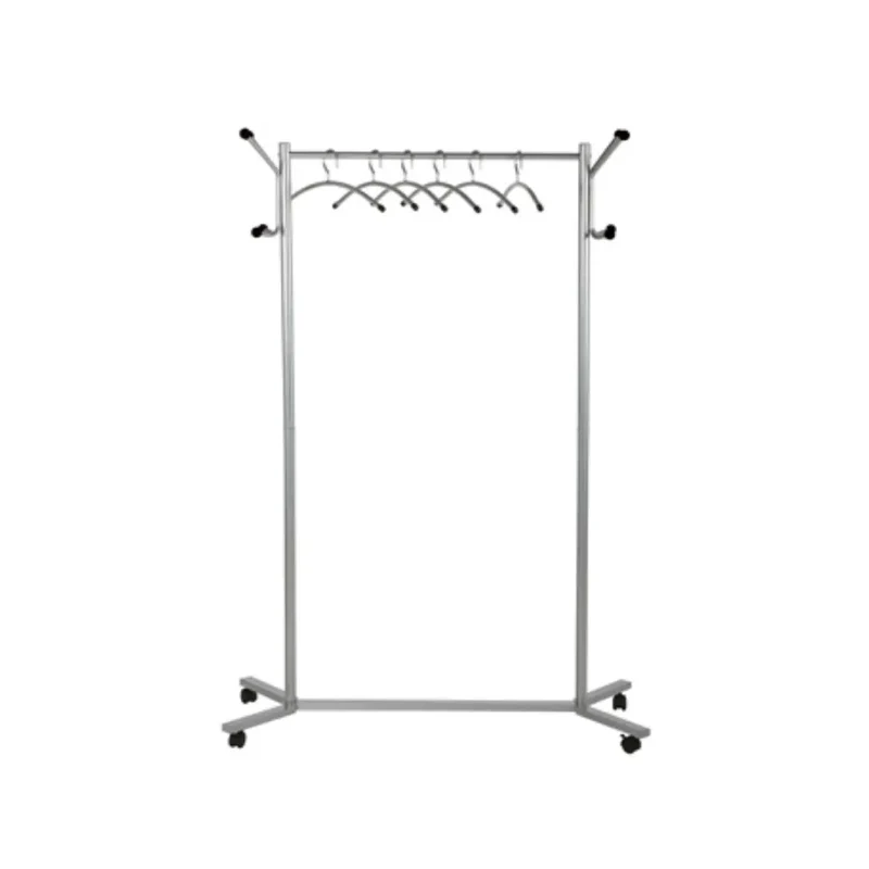 Vestiaire porte-cintres mobile compact