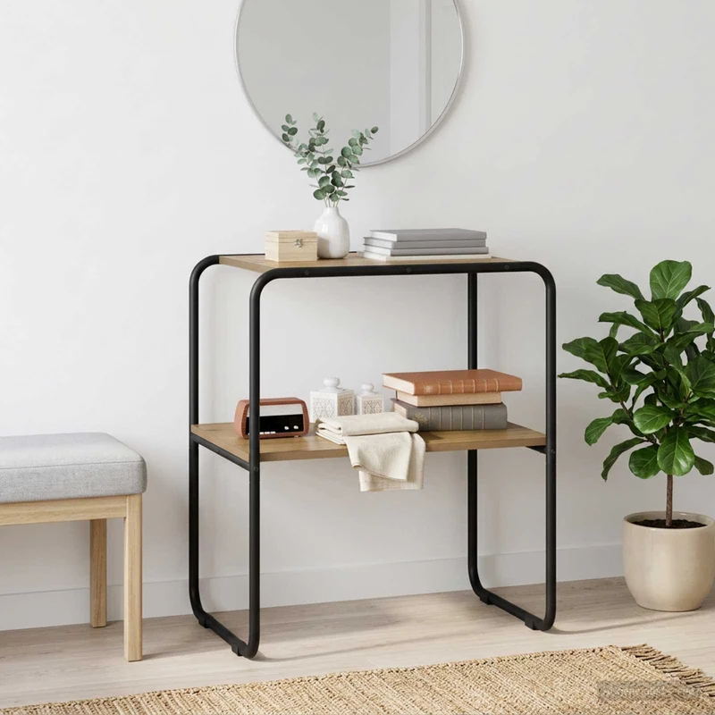 Console Table Artisan Oak 100 x 42.5 x 70 cm Engineered Wood