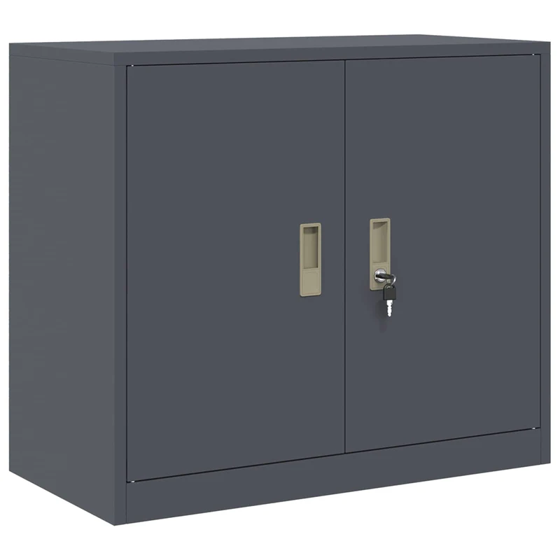 Storage Cabinet Anthracite 80 x 40 x 70 cm Steel