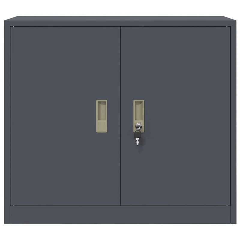 Storage Cabinet Anthracite 80 x 40 x 70 cm Steel