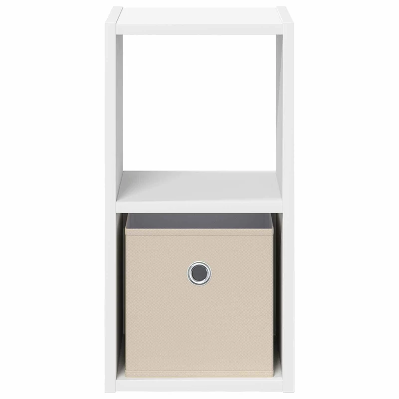 Bedside Table White 25.5 x 22 x 49.5 cm Engineered Wood