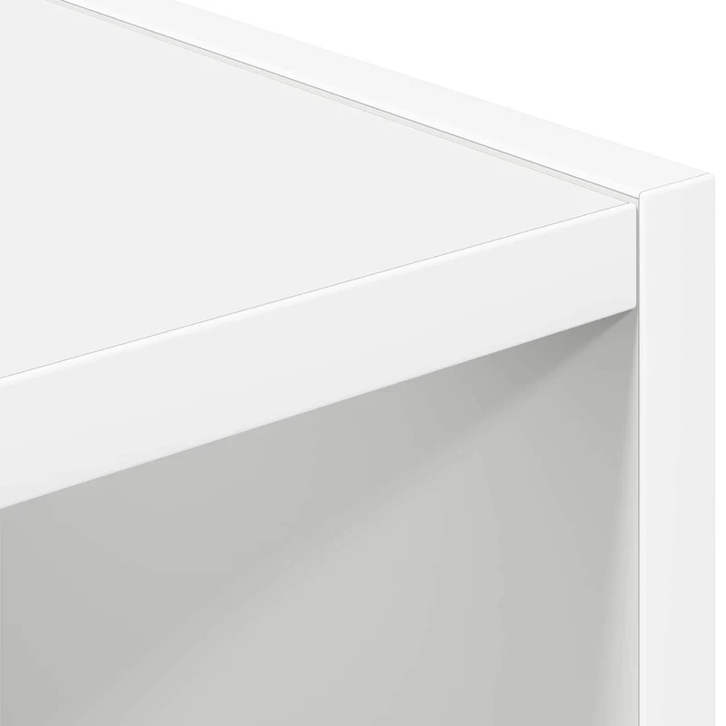 Bedside Table White 25.5 x 22 x 49.5 cm Engineered Wood