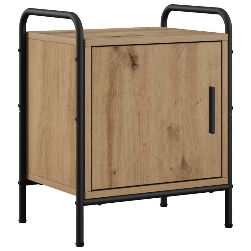Bedside Cabinet 2 pcs Artisan Oak 40 x 30 x 50 cm