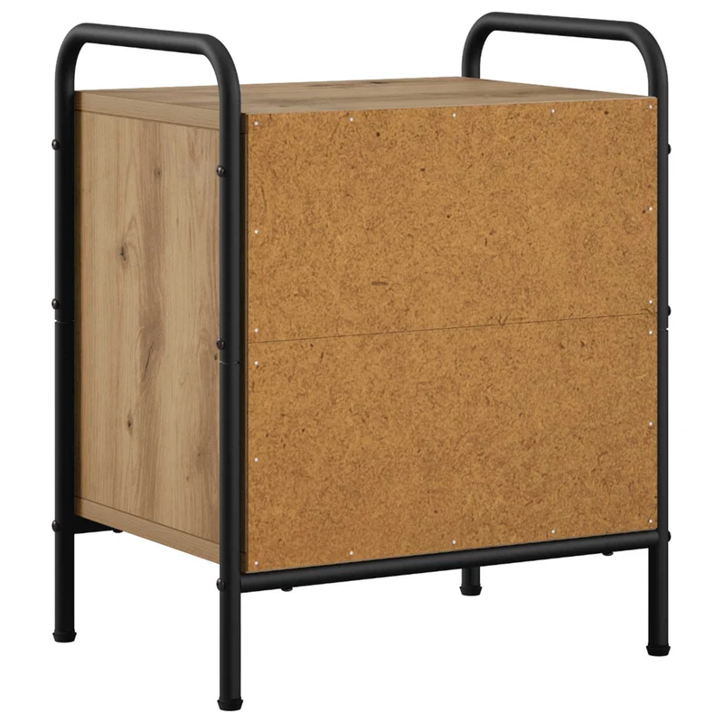 Bedside Cabinet 2 pcs Artisan Oak 40 x 30 x 50 cm