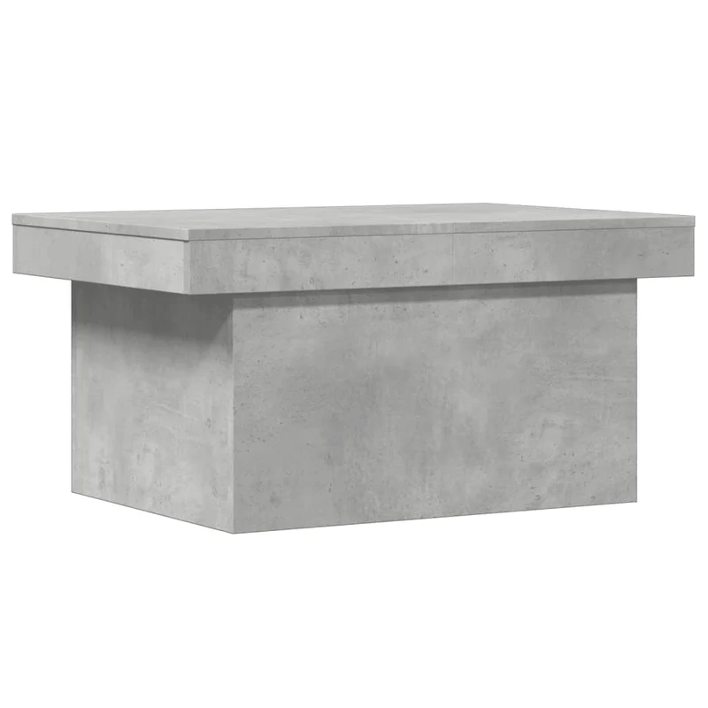 Coffee Table Concrete Grey 80x55x40 cm Engineered Wood