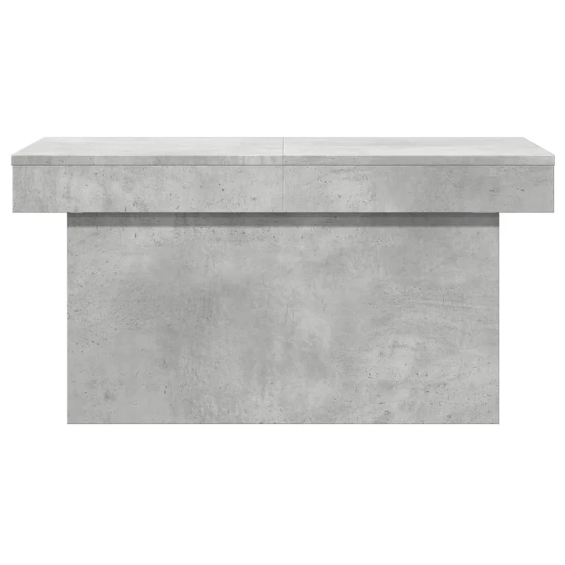 Coffee Table Concrete Grey 80x55x40 cm Engineered Wood