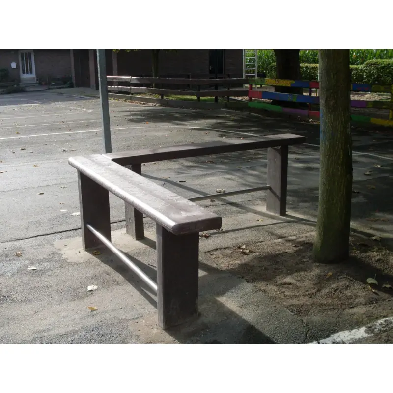 Banquette skater en plastique recyclé Collodi