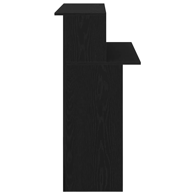 Reception Desk Black 100x50x103,5 cm Engineered Wood