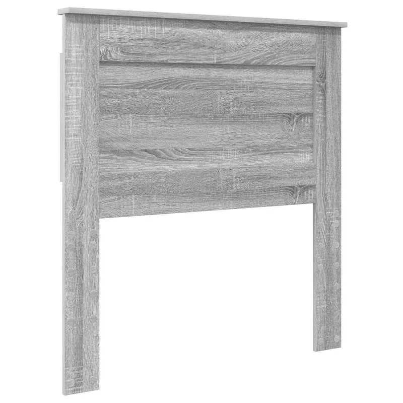 Bed Frame with Drawer Grey Sonoma 100 x 200 cm Engineer Wood
