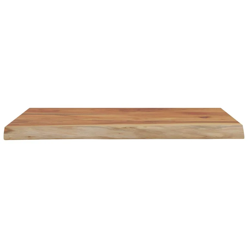 Wall Shelf 50x40x2,5 cm Rectangular Solid Wood Acacia Live Edge