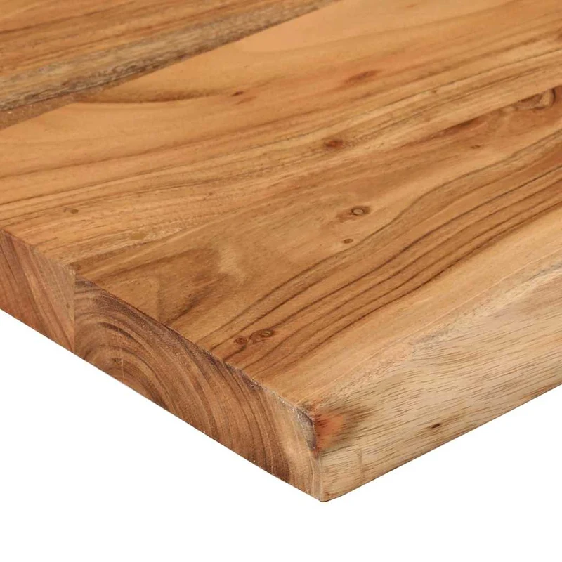 Wall Shelf 50x40x2,5 cm Rectangular Solid Wood Acacia Live Edge
