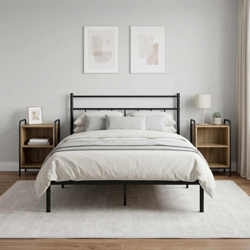 Bedside Cabinet 2 pcs Artisan Oak 40 x 30 x 60 cm