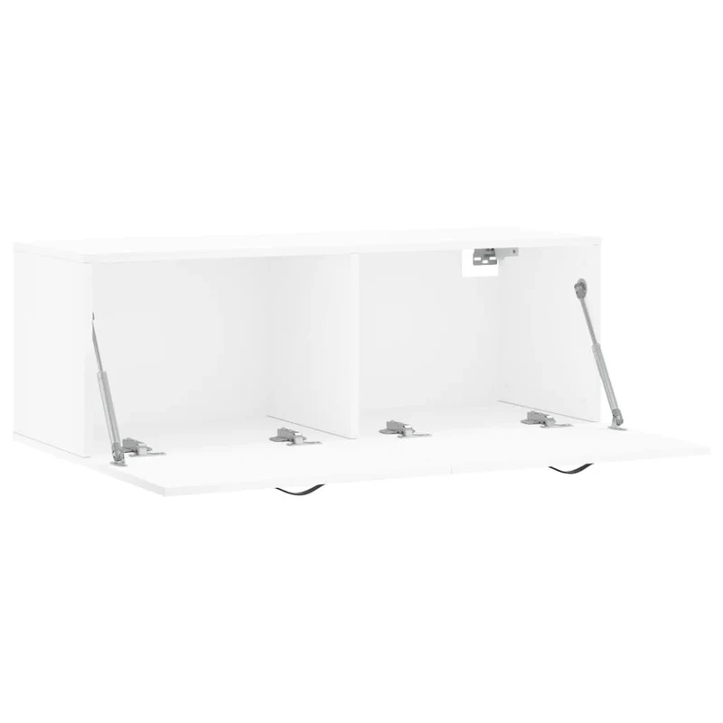 Wall Cabinet White 100x36,5x35 cm Engineered Wood