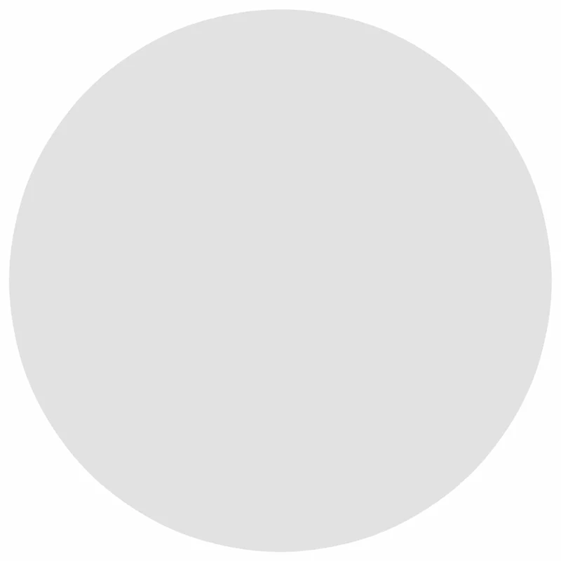 Table Top Ø 40 x 1.5 cm Round Engineered Wood Black
