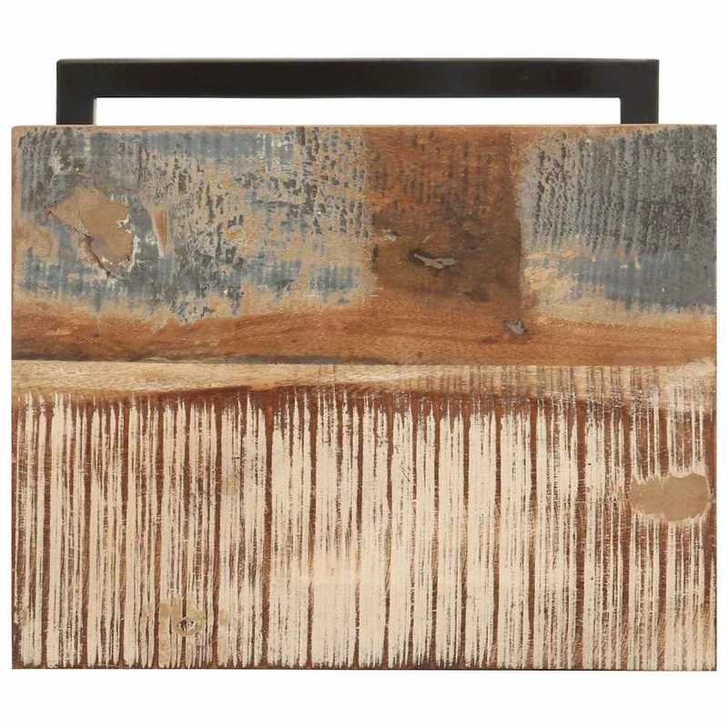 321972 vidaXL Side Tables 2 pcs 31,5x24,5x64,5 cm Solid Reclaimed Wood