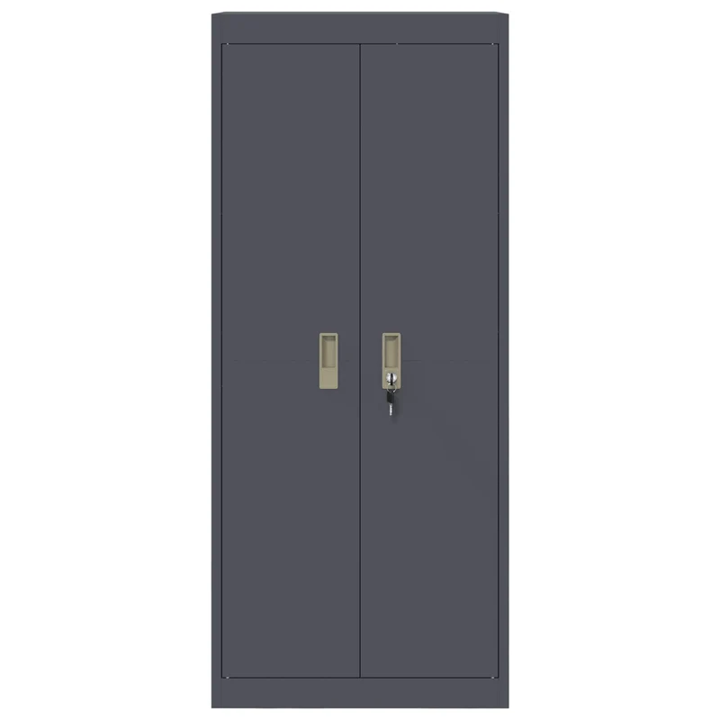 Storage Cabinet Anthracite 60 x 40 x 140 cm Steel