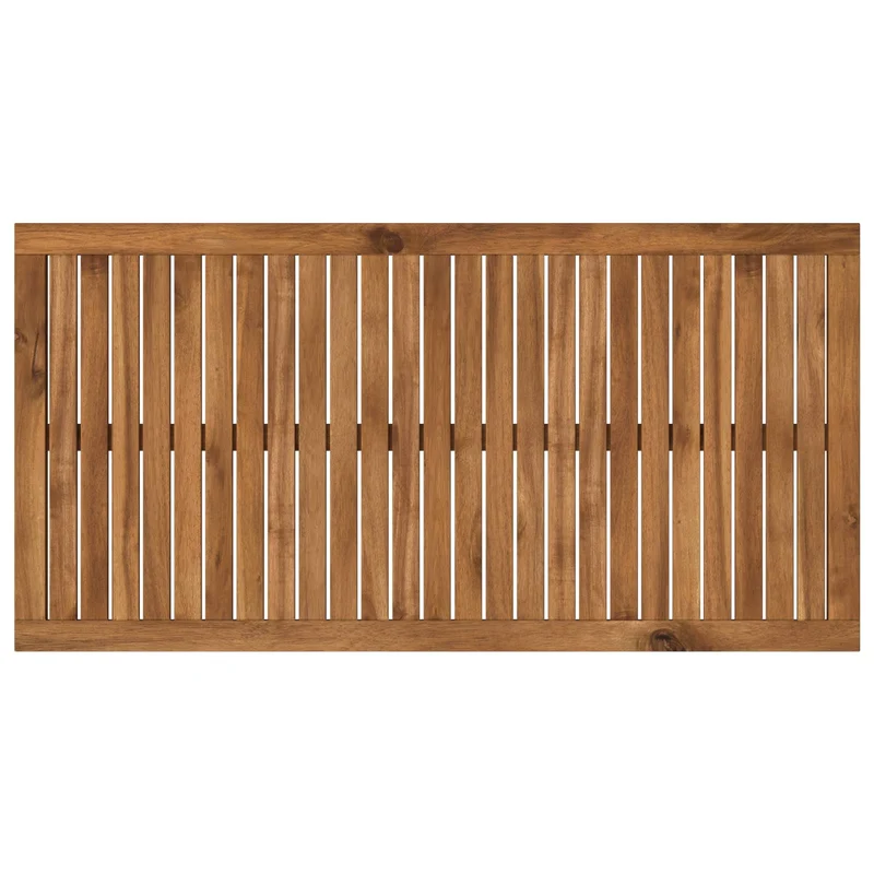 Table Top 108.5 x 55 x 2 cm Rectangular Solid Acacia Wood