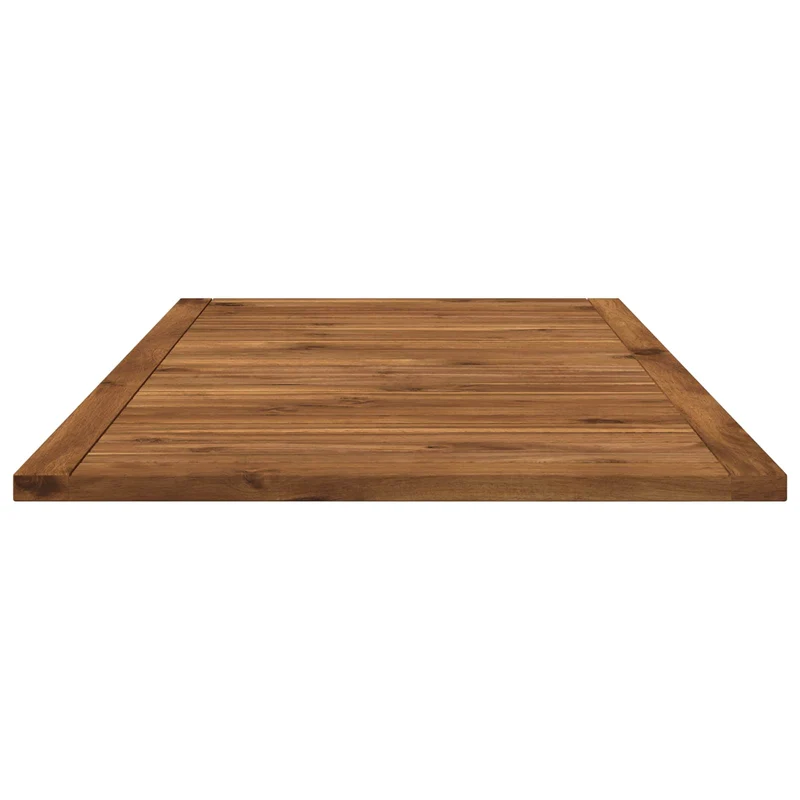 Table Top 108.5 x 55 x 2 cm Rectangular Solid Acacia Wood