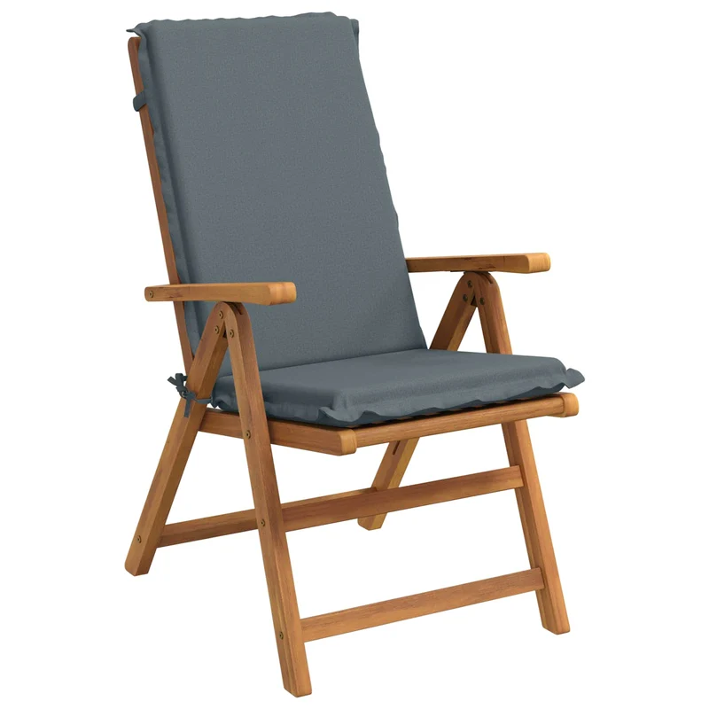 High Back Chair Cushion GEMERT 6 pcs 100% Polyester Blue