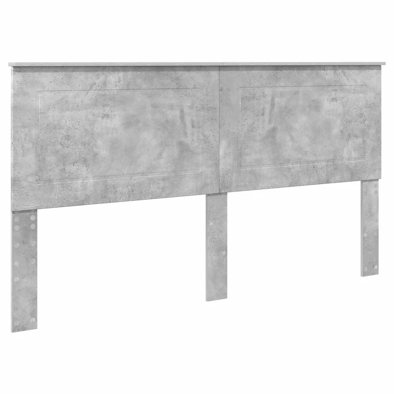 Bed Frame with Drawer Concrete Grey 180 x 200 cm Engineer Wood