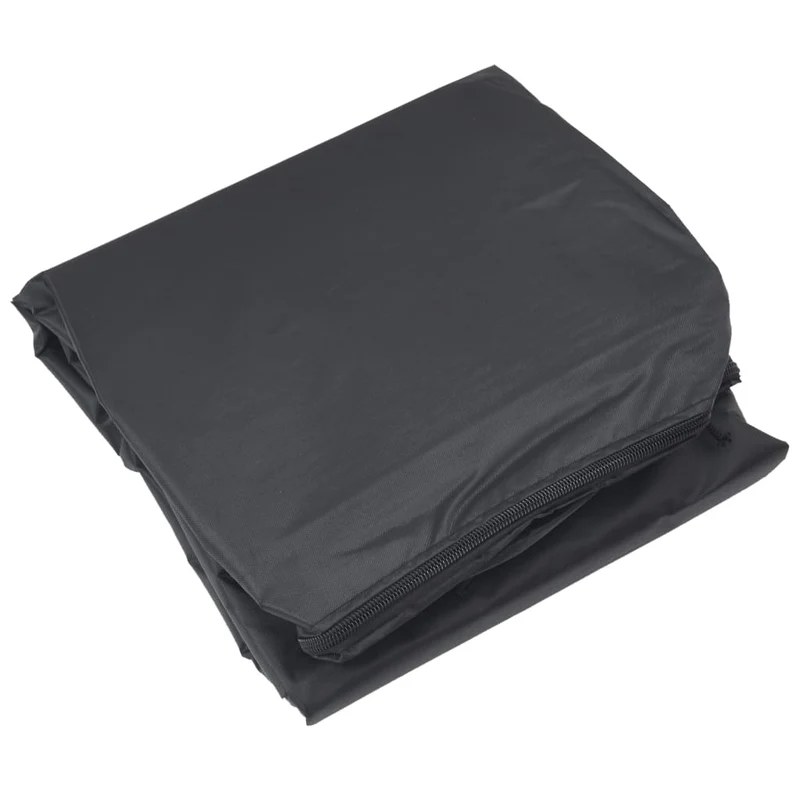 Heater Cover Pyramid Shaped Black 58x58x228 cm 420D Oxford