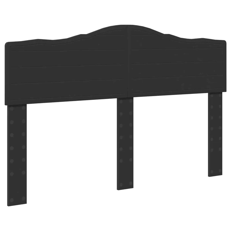 Bed Frame with Drawer Black 140 x 190 cm Engineer Wood