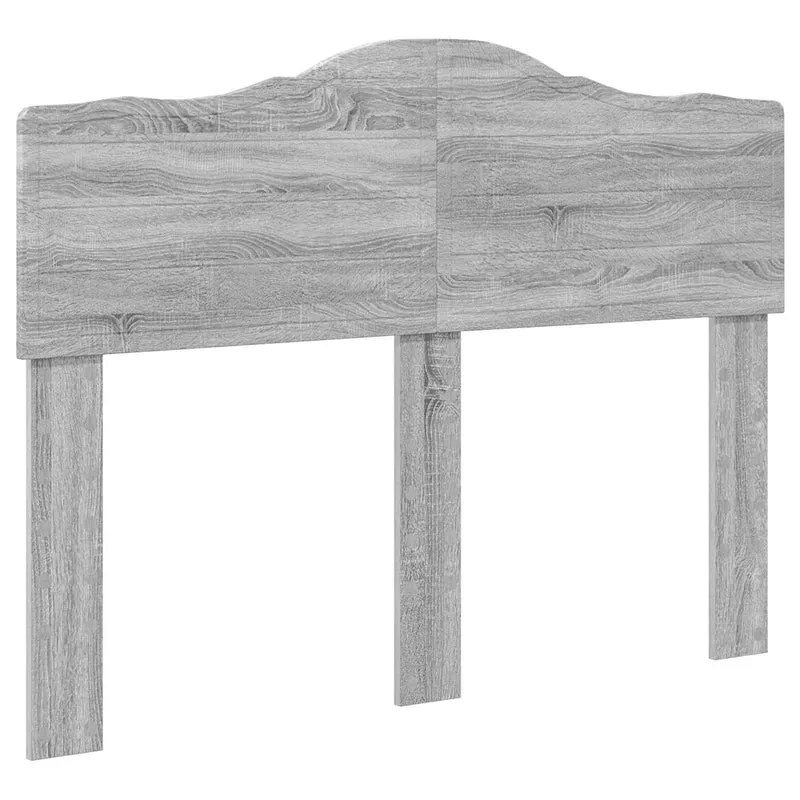 Bed Frame with Drawer Grey Sonoma 120 x 190 cm Engineer Wood