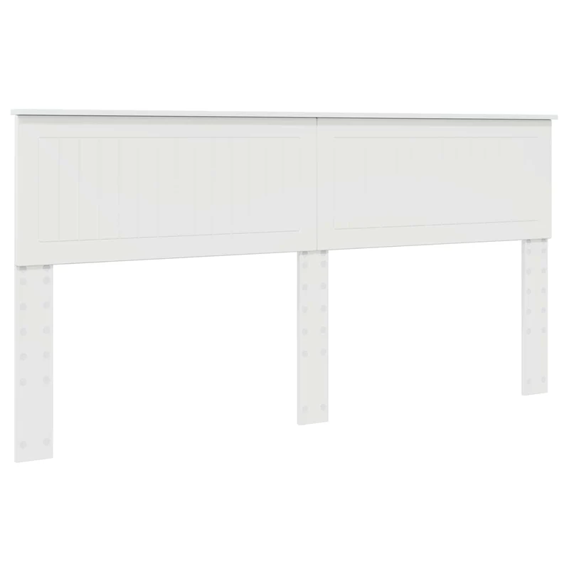 Bed Frame with Drawer White 180 x 200 cm Engineer Wood