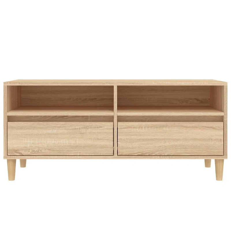TV Cabinet Sonoma Oak 100x34,5x44,5 cm Engineered Wood