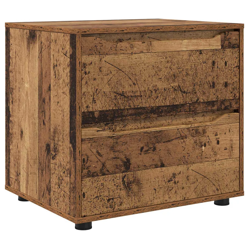 Storage Cabinet 60 x 48 x 57 cm Engineered Wood Old Wood